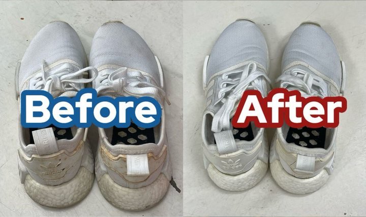 Adidas NMD, before and after